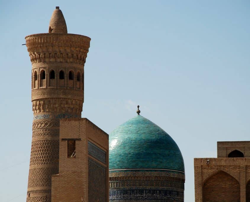 Kalyon Minaret i Bukhara