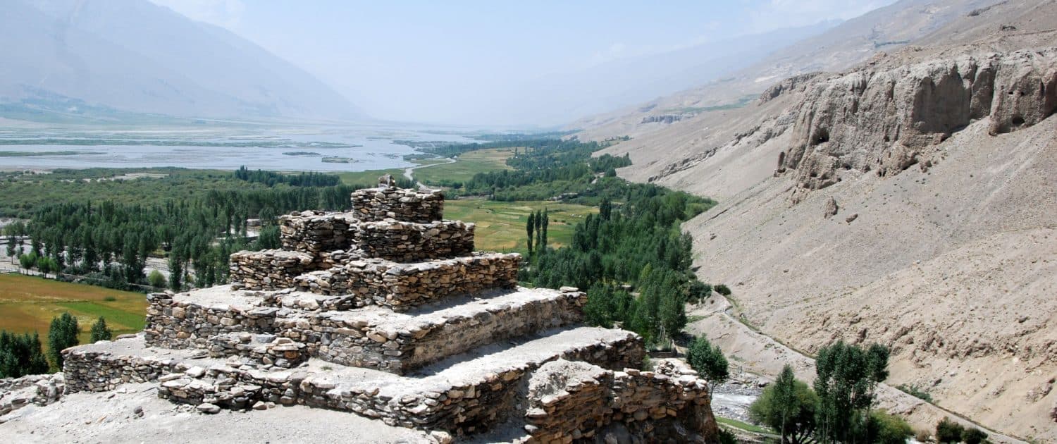 Buddhistisk stupa i Yamg