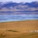 Søer og bjerglandskab i Kirgisistan