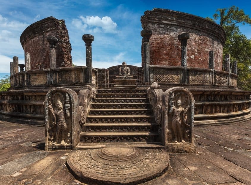Polonnaruwa i Sri Lanka