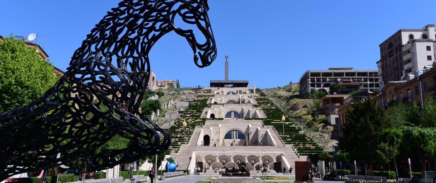 Cafesijans fantastiske galleri og skulpturpark i Yerevan