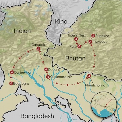 Rejse til Bhutan med Panorama Travel