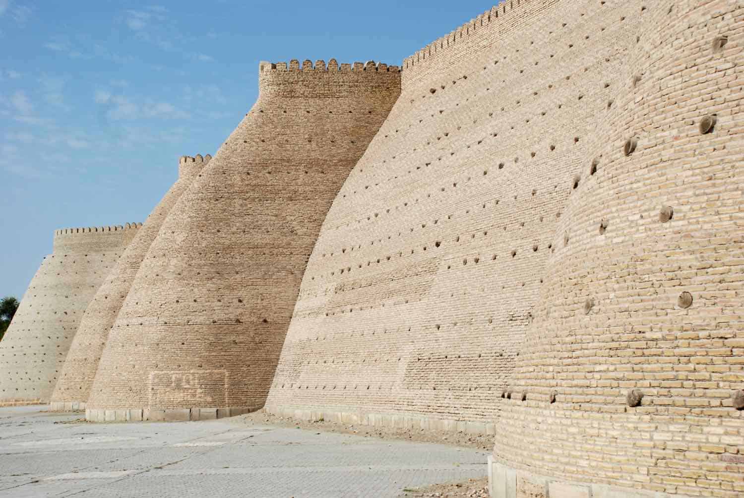 citadellet i Bukhara Uzbekistan