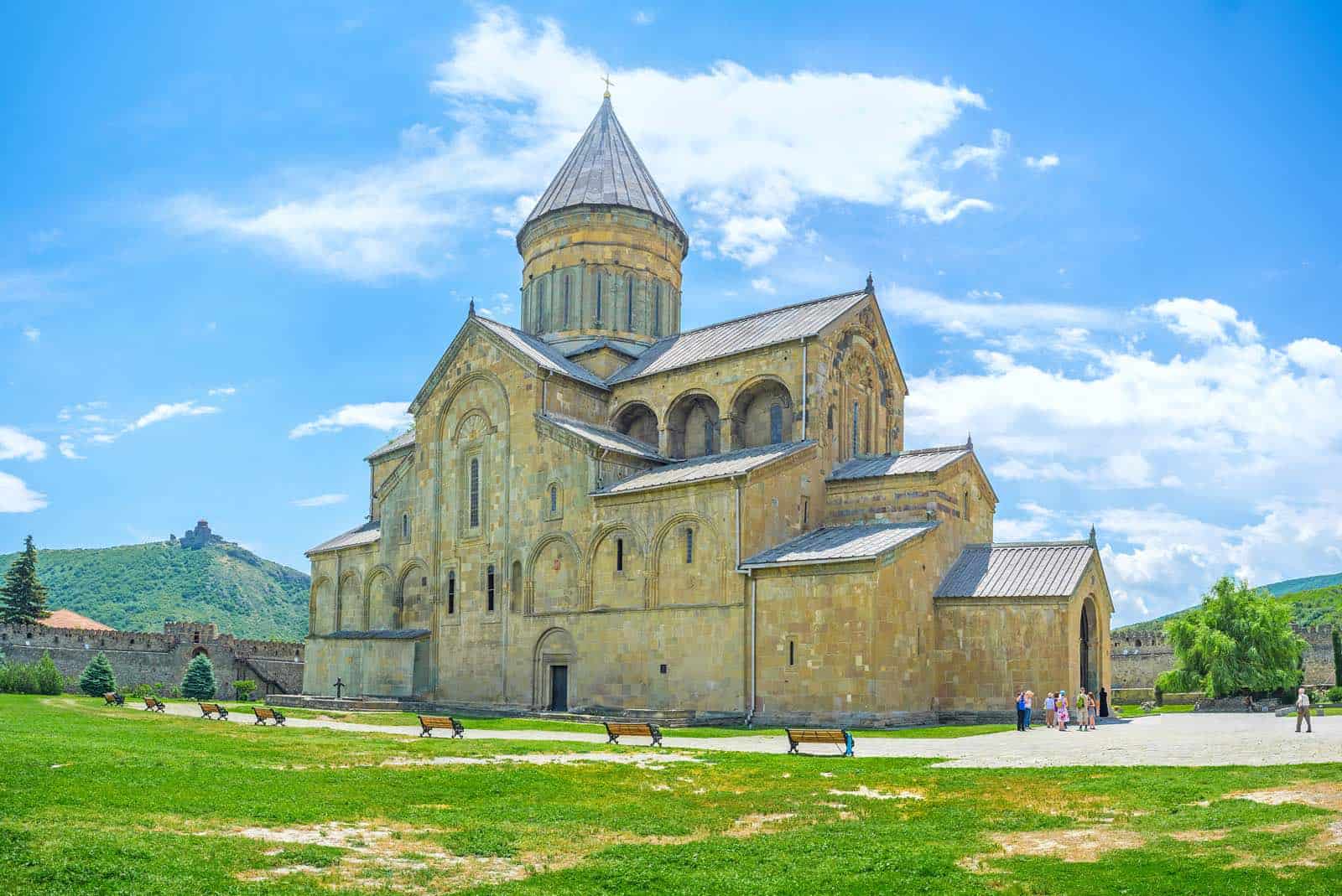 Mtskheta - Svetitskhoveli Katedral i Georgien