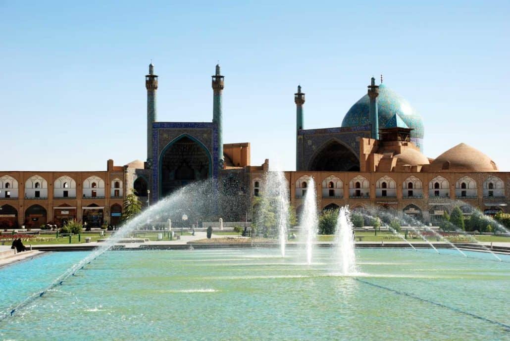 Emampladsen i Isfahan på rejser til Iran