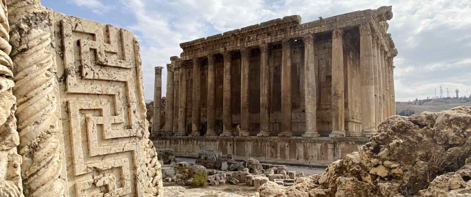 Baalbek i Libanon