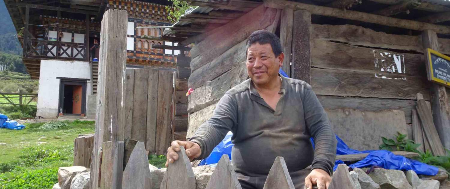 Kaffebonde på rejse til Bhutan