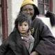 Mor og barn i Tibet