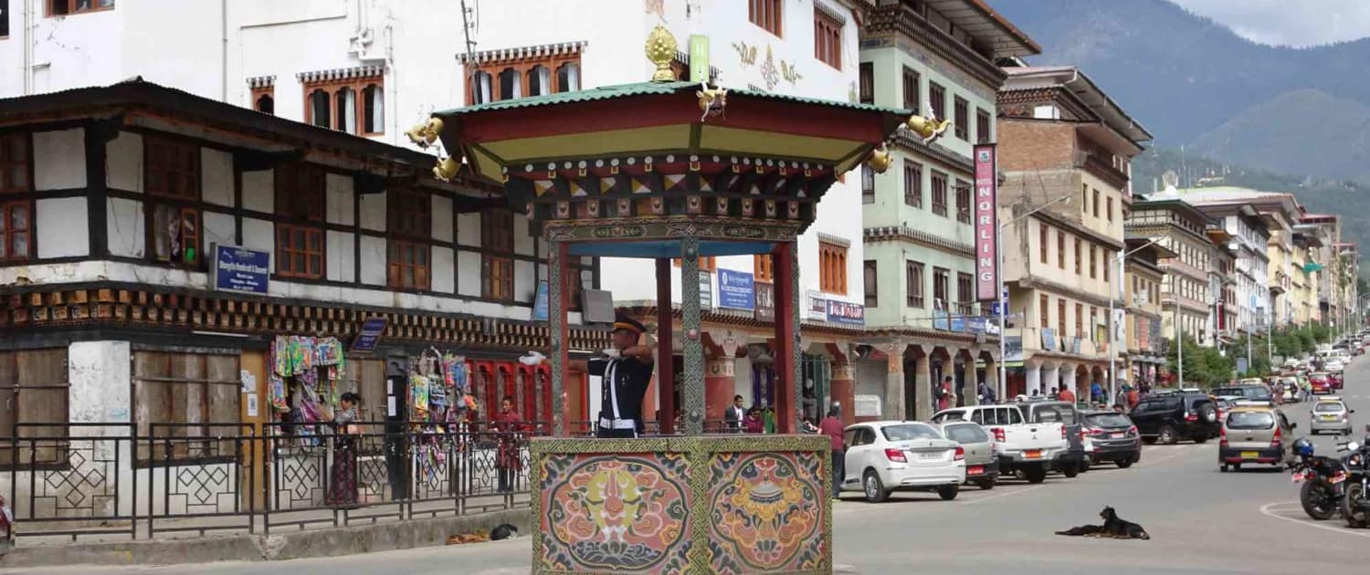 Thimphu hovedgade