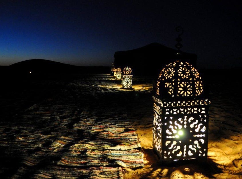 1001 nas eventyr i Nuit i Marokko