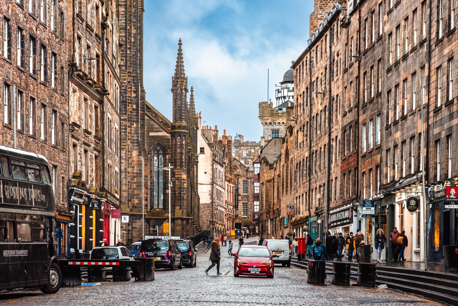 Edinburgh på rejse til Skotland