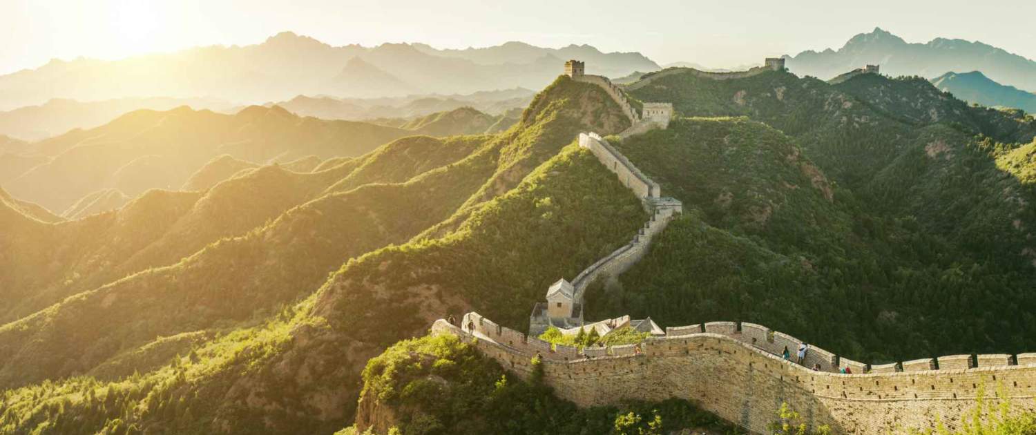 den kinesiske mur i Kina