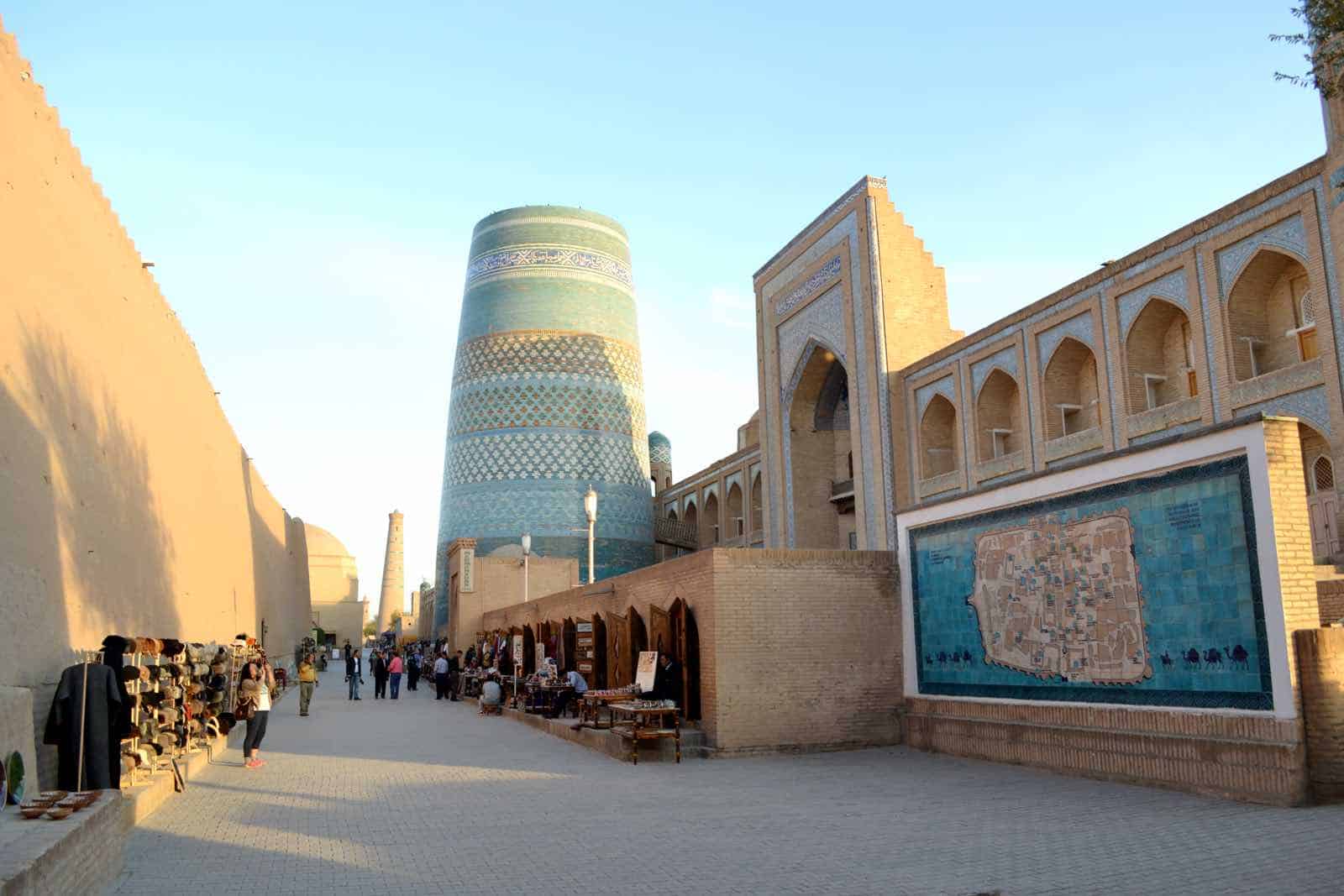 Khiva på rejse til Usbekistan