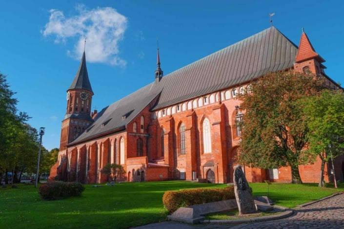 Gotisk katedral i Kaliningrad
