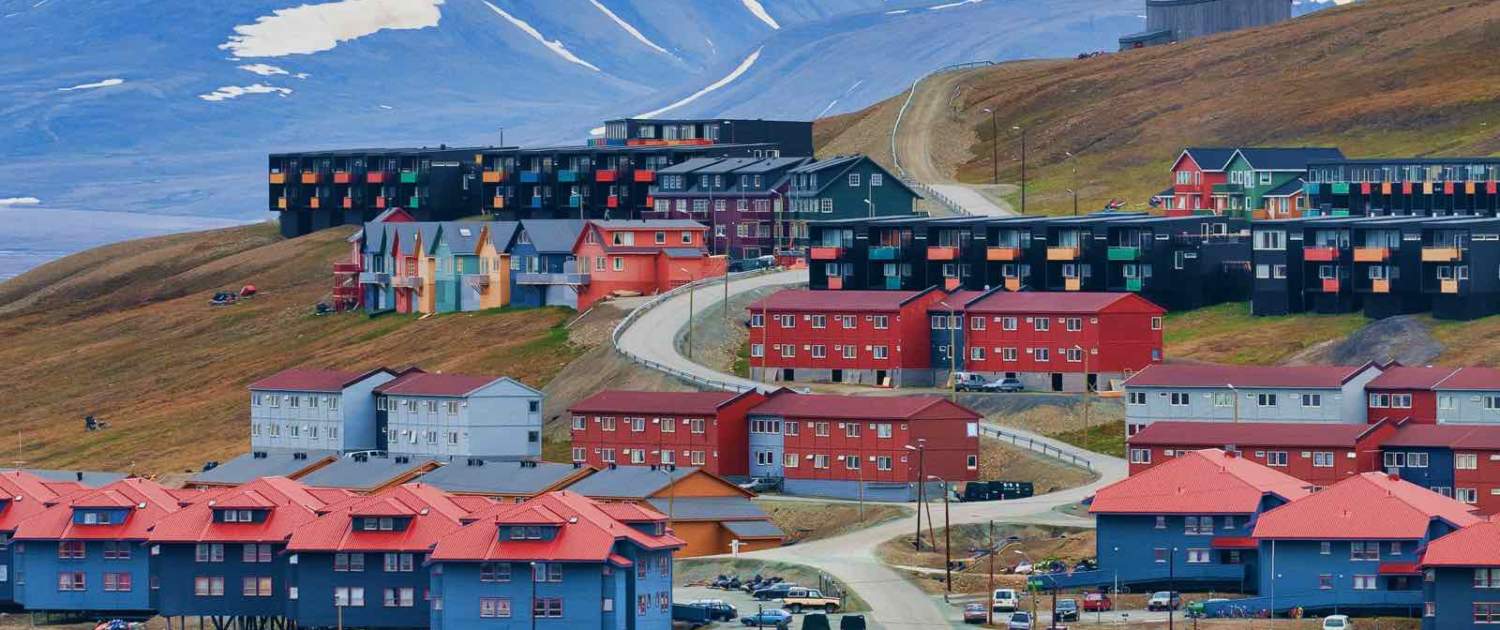 Oversigt over Longyearbyen