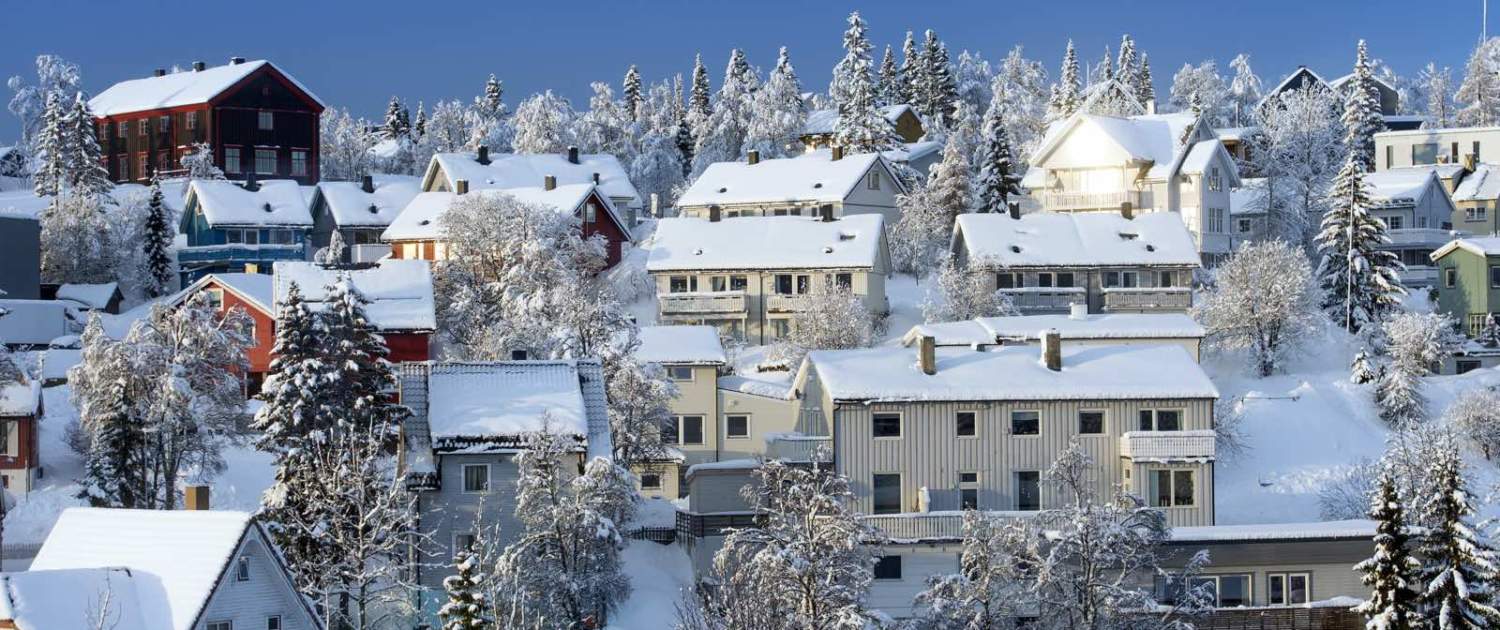 Hyggelige huse i Tromsø