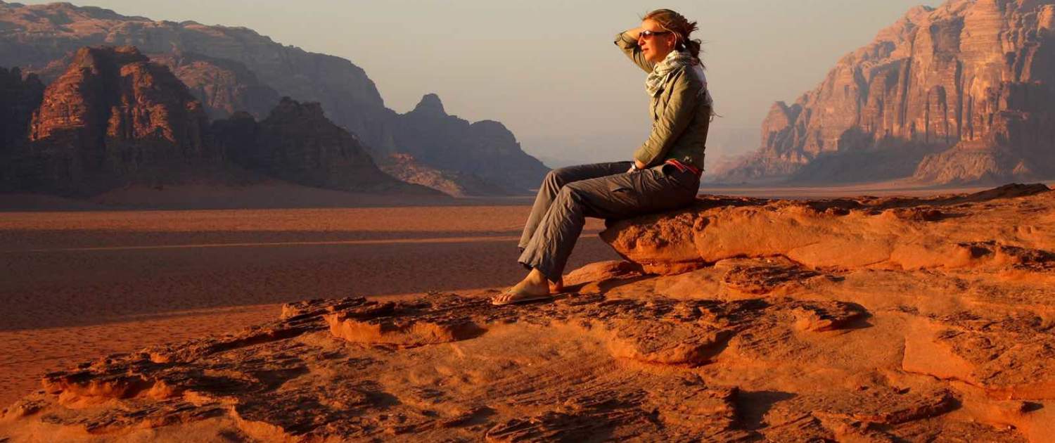 Wadi Rum på rejser til Jordan
