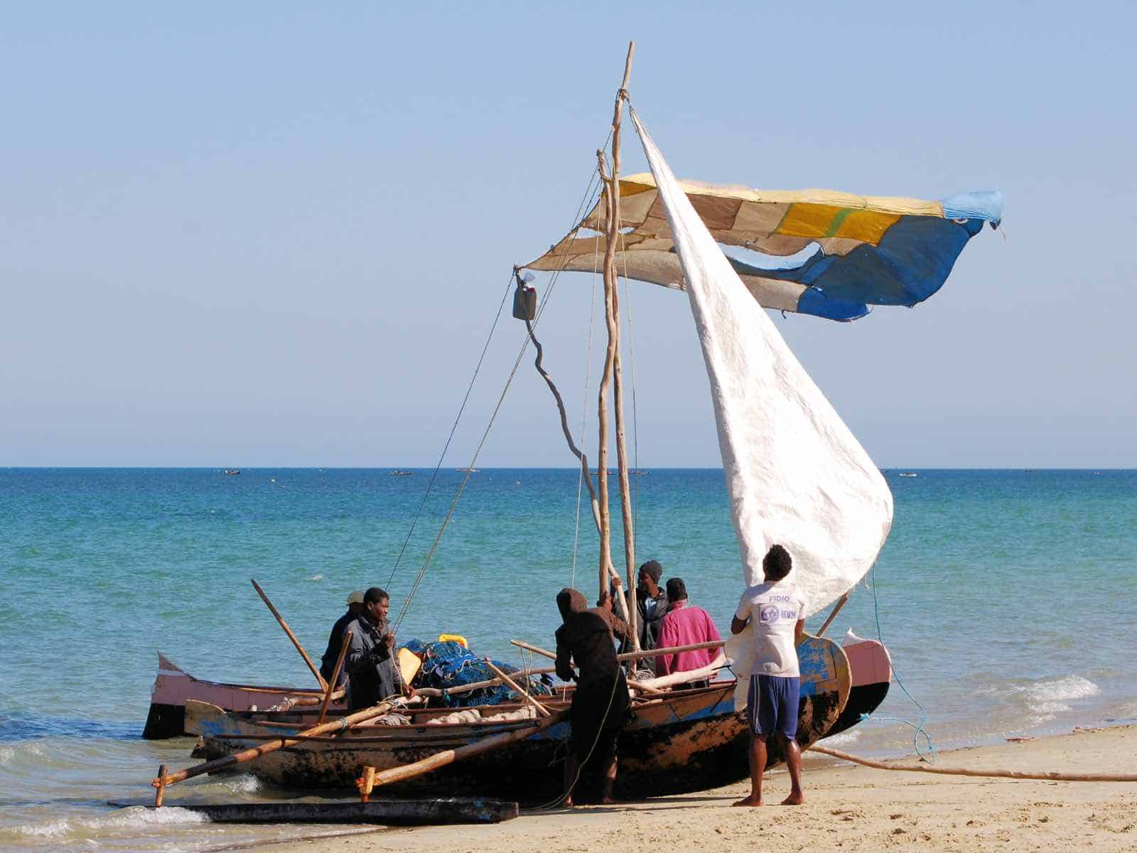 fiskere ved Ifaty Madagaskar