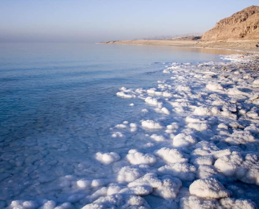 Det døde hav på rejser til Jordan