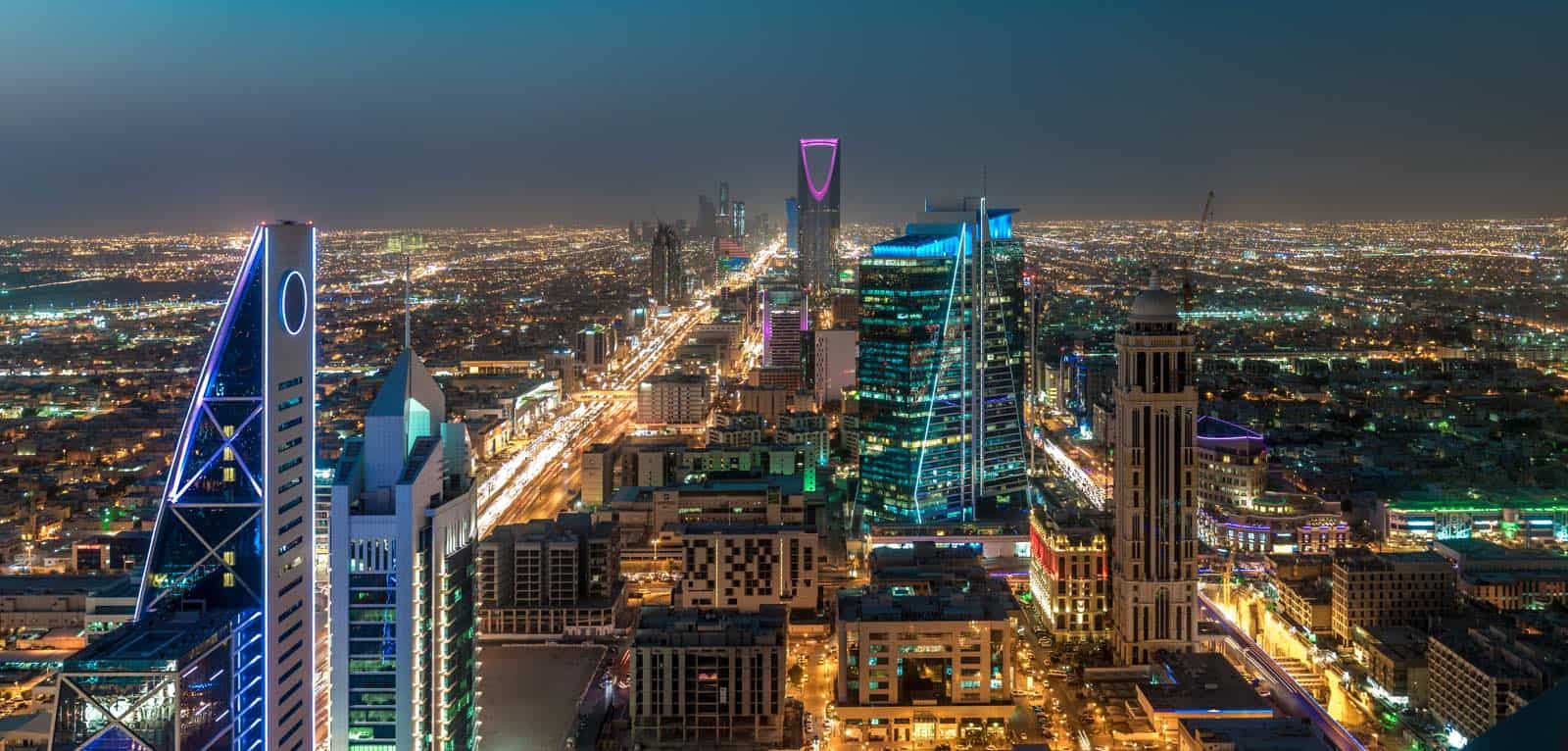 Riyadh skyline I Saudiarabien