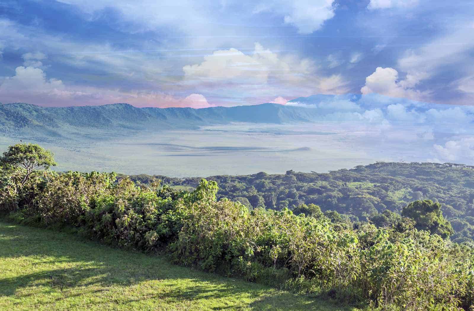 Ngorogoro Krater i Tanzania