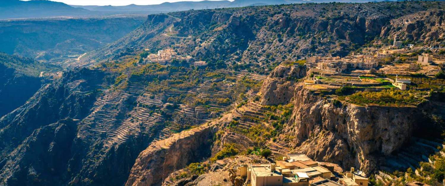 Jebel Akhar i Oman