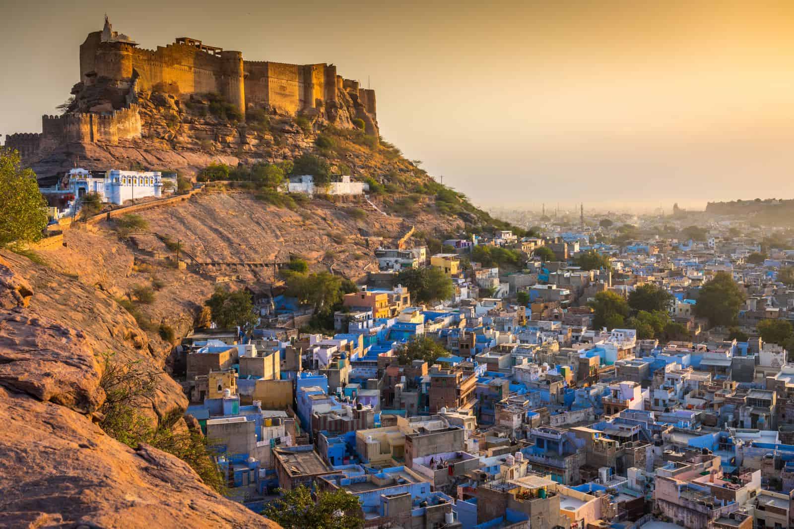 Jodhpur - den blå by i Rajasthan
