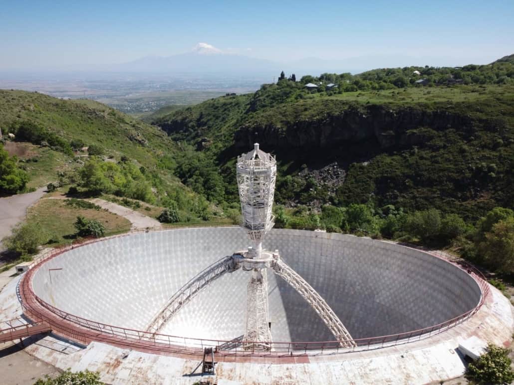 Orgov Radio-Optical Telescope på rejse til Armenien