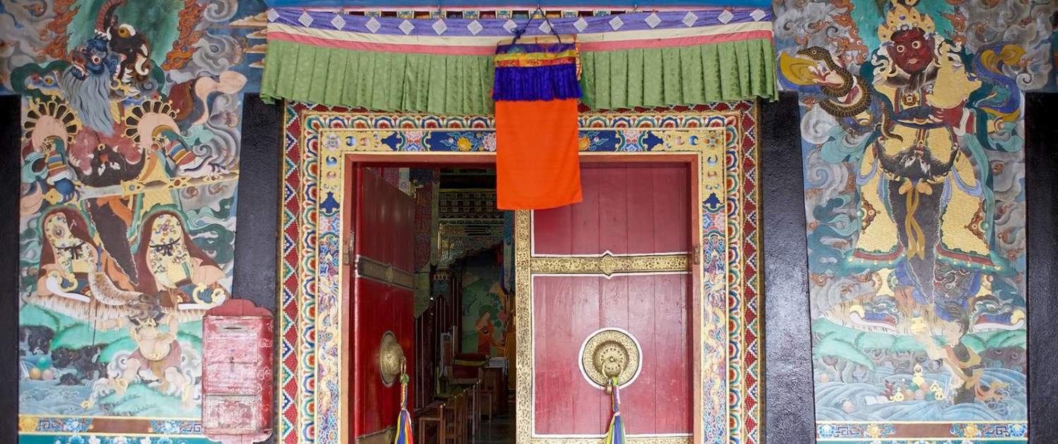 Rumtek Kloster på rejse til Sikkim
