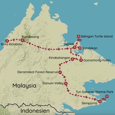 Rejse til Borneo
