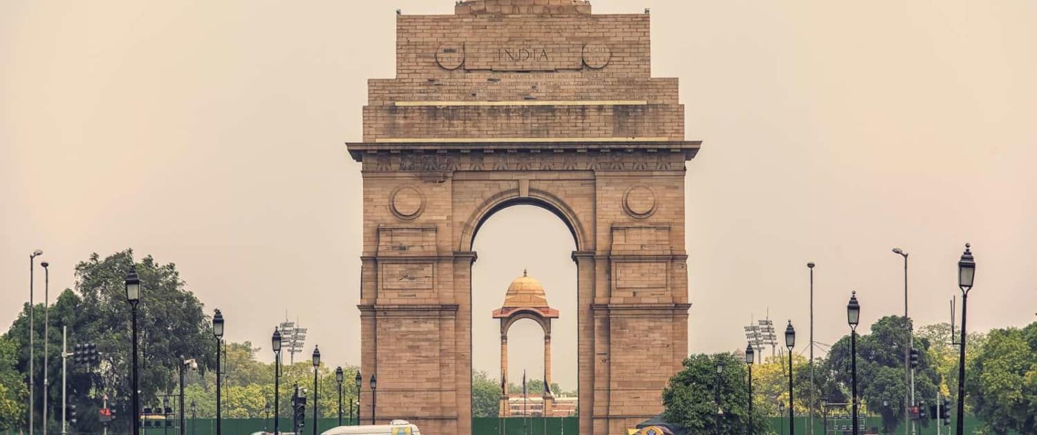 Delhi på rejse til Indien