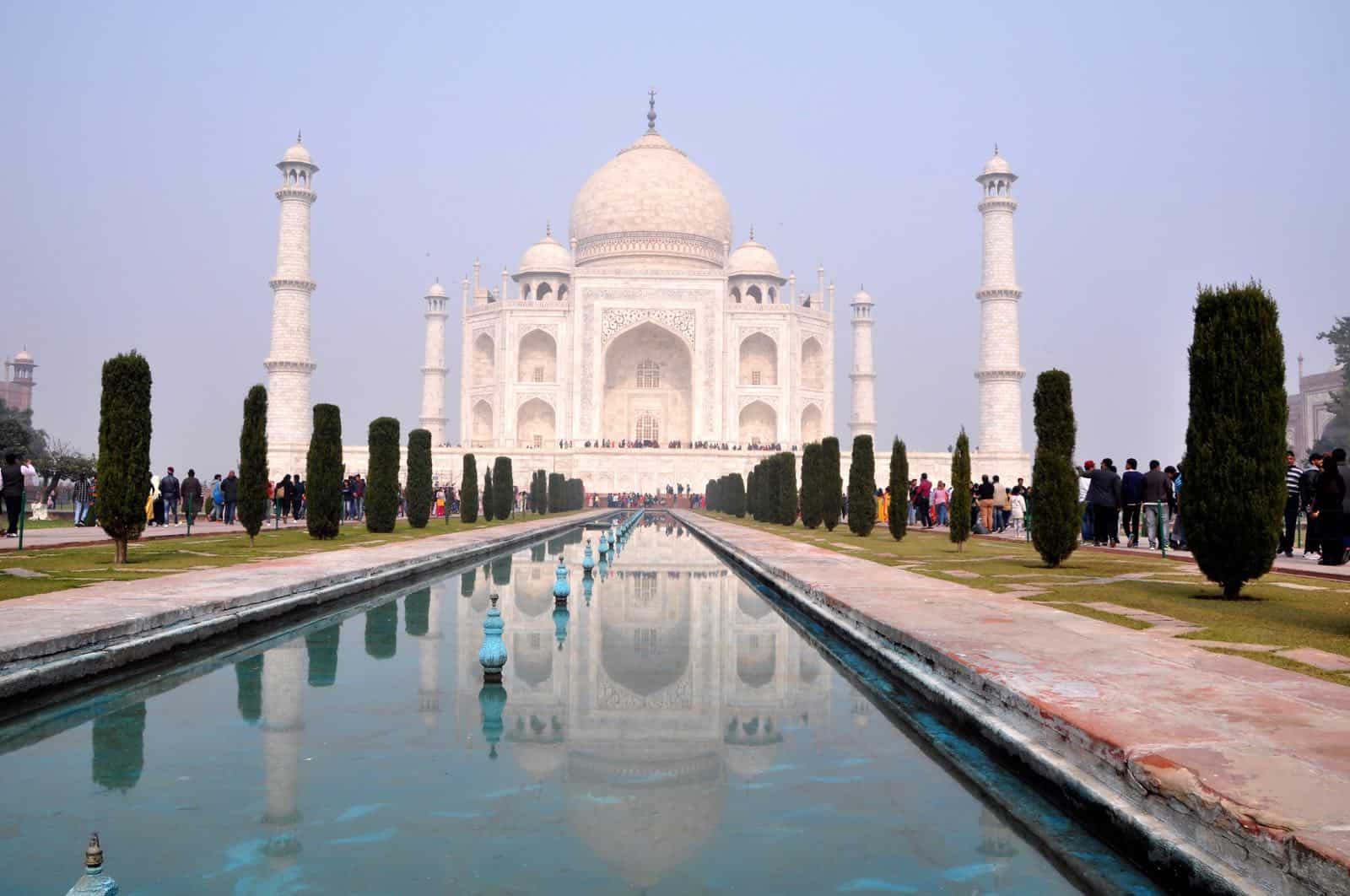 Taj Mahal på rejser til Indien