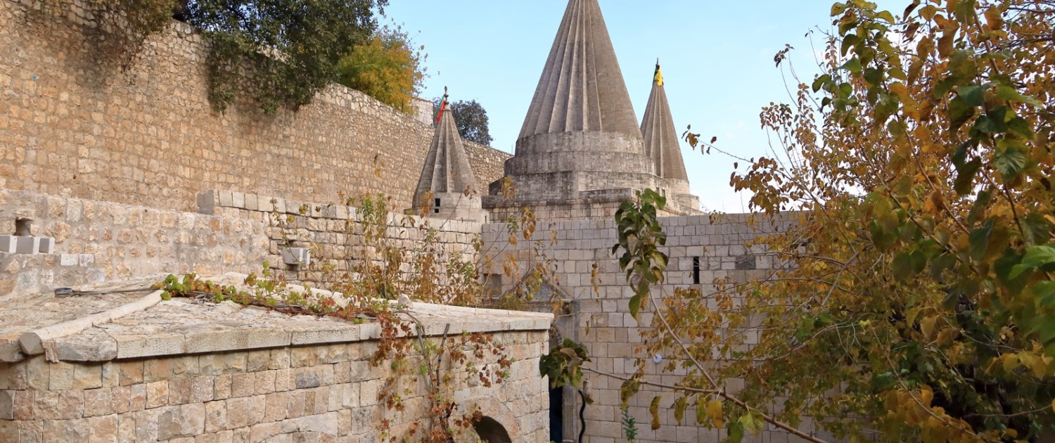 Lalish - Yazidi temple - Kurdistan på rejser til Irak
