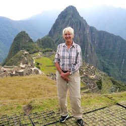 Inge Schjellerup på rejse til Peru