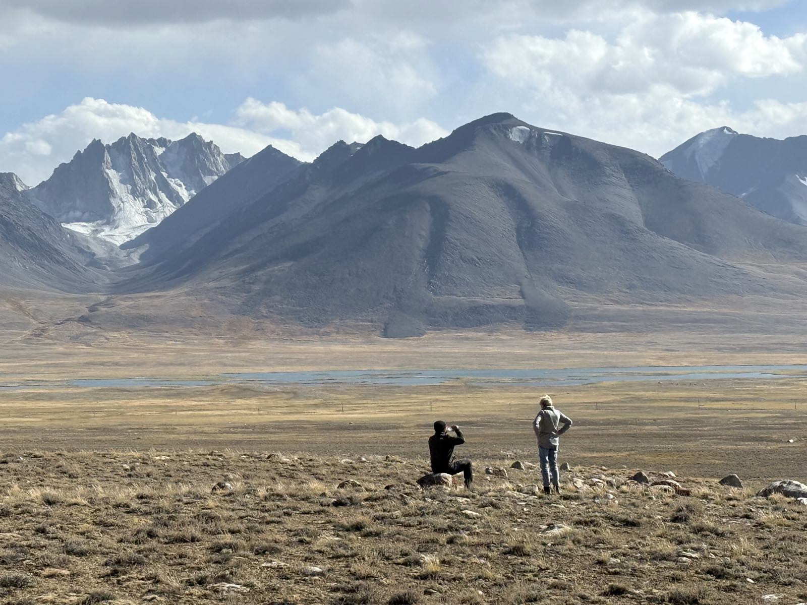 Øde landskaber i Tajikistan