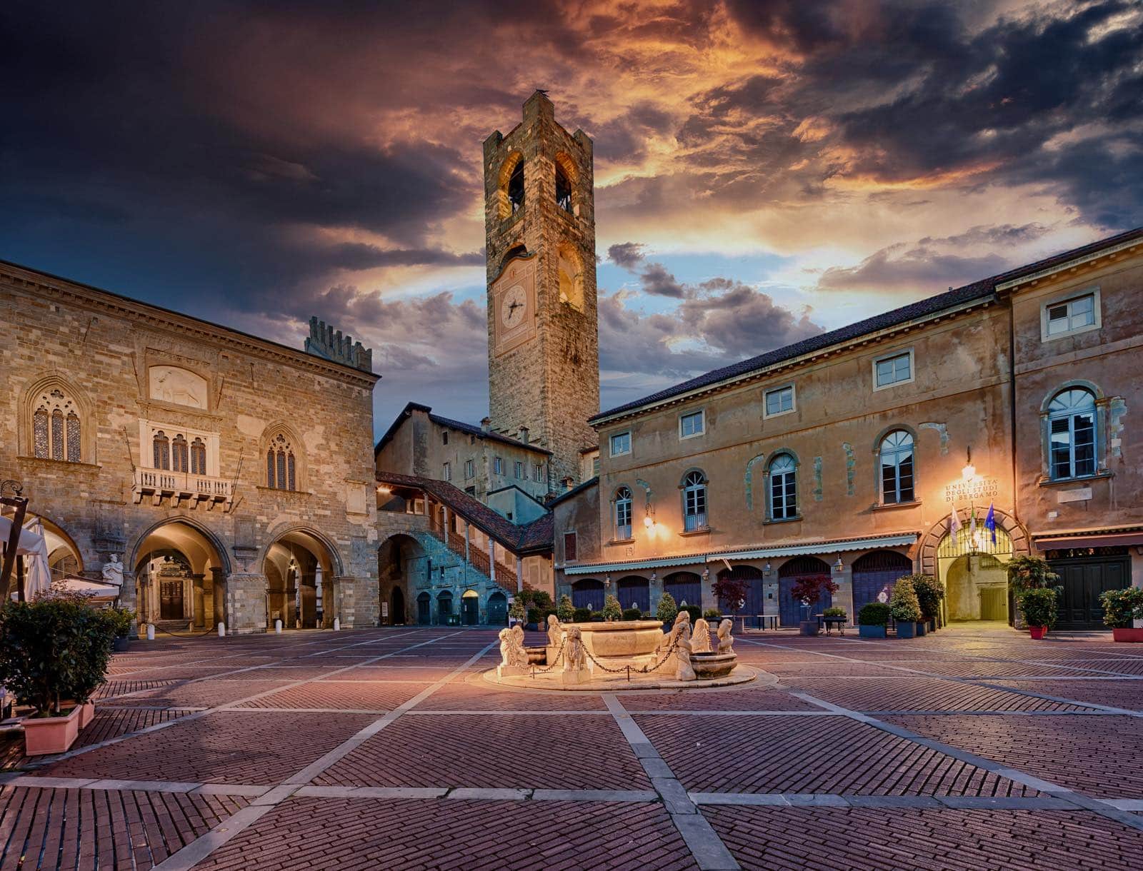 Højskolerejse til Italien, Bergamo