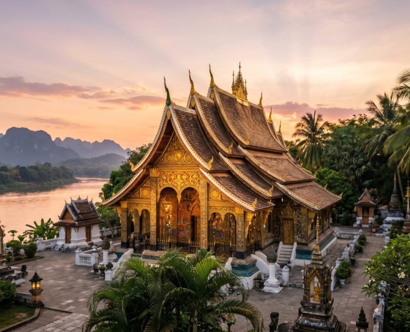 Luang Prabang på rejse til Laos