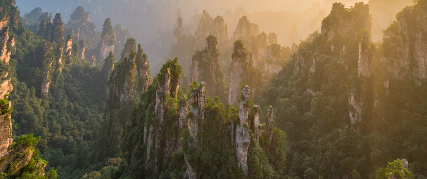 Zhangjiajie på rejse til Kina