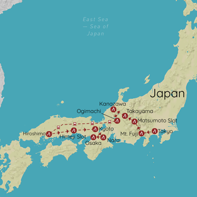 Rejse til Japan