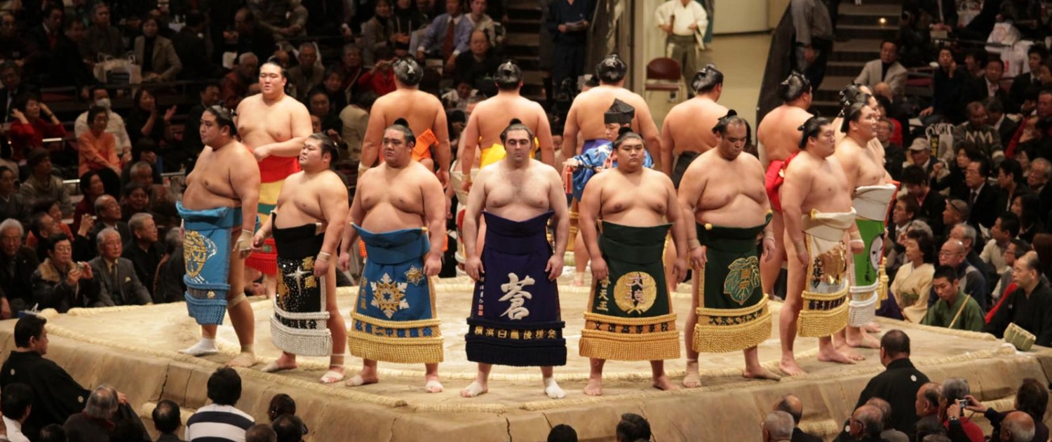 Sumo på rejser til Japan