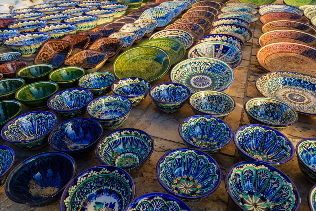 Basaar i Bukhara