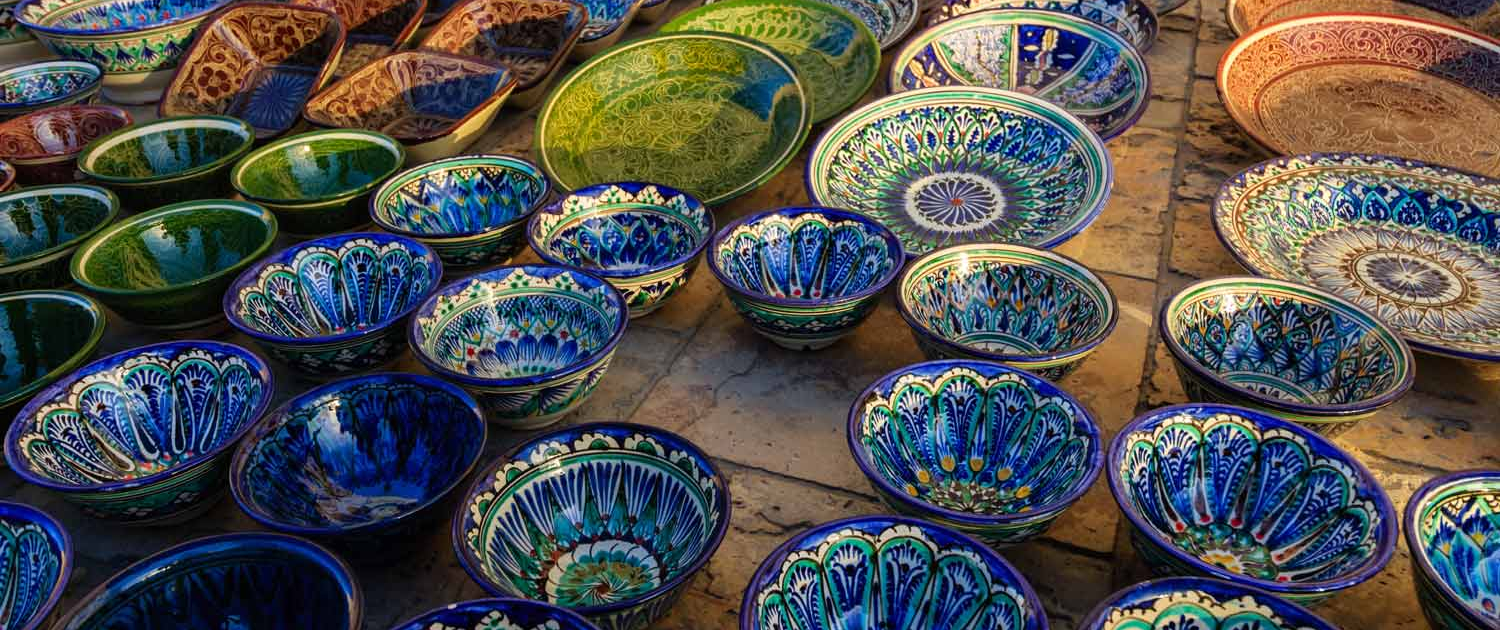 Basaar i Bukhara