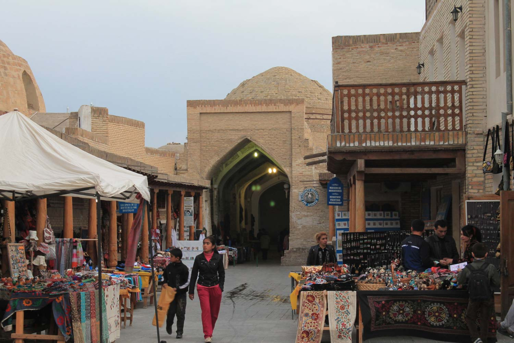 Markede i Bukhara