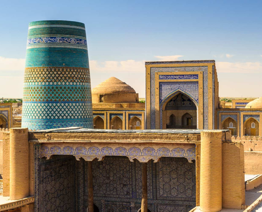Khiva på rejse til Usbekistan