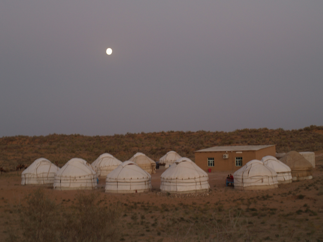 Yurt teltlejr i Khiva