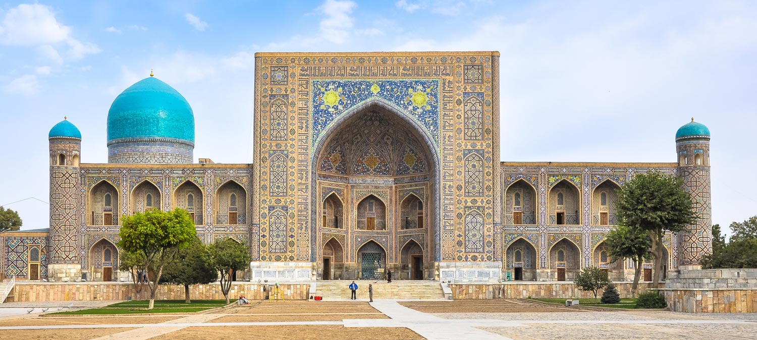 Registanpladsen i Samarkand